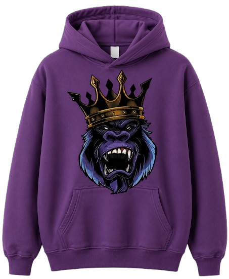 Sweat À Capuche King Gorille