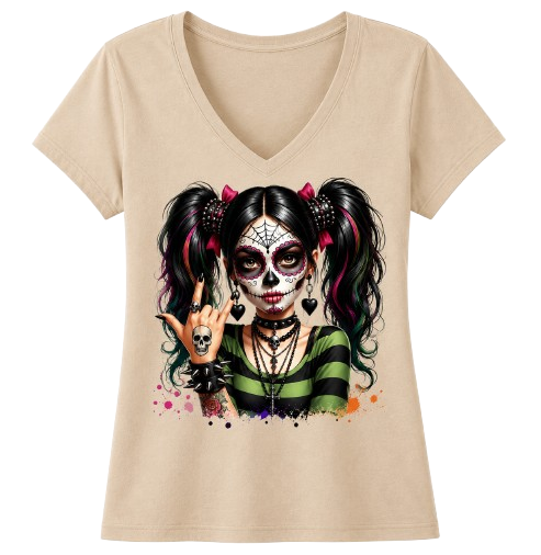 T-shirt tête de mort