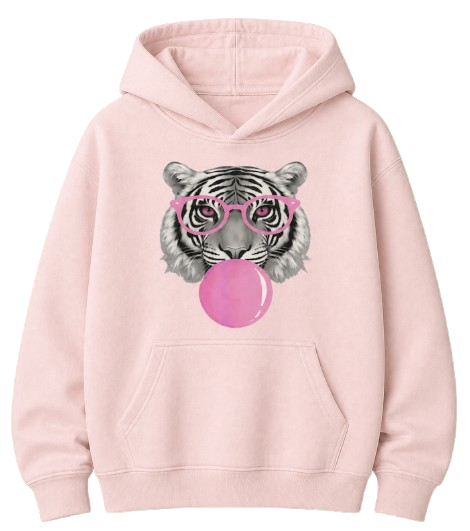 Sweat À Capuche Tigre