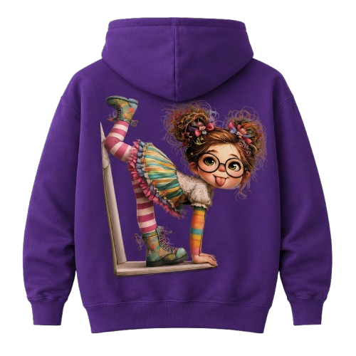 Sweat À Capuche Lulu Crazy Girl