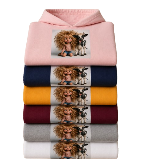 Sweat À Capuche Vache
