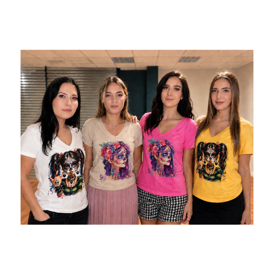 T-shirt tête de mort