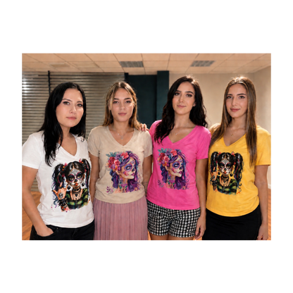 T-shirt tête de mort