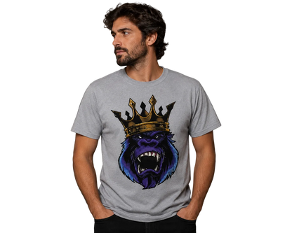 T-shirt King Gorille