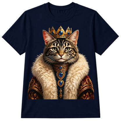 T-shirt Chat Couronne