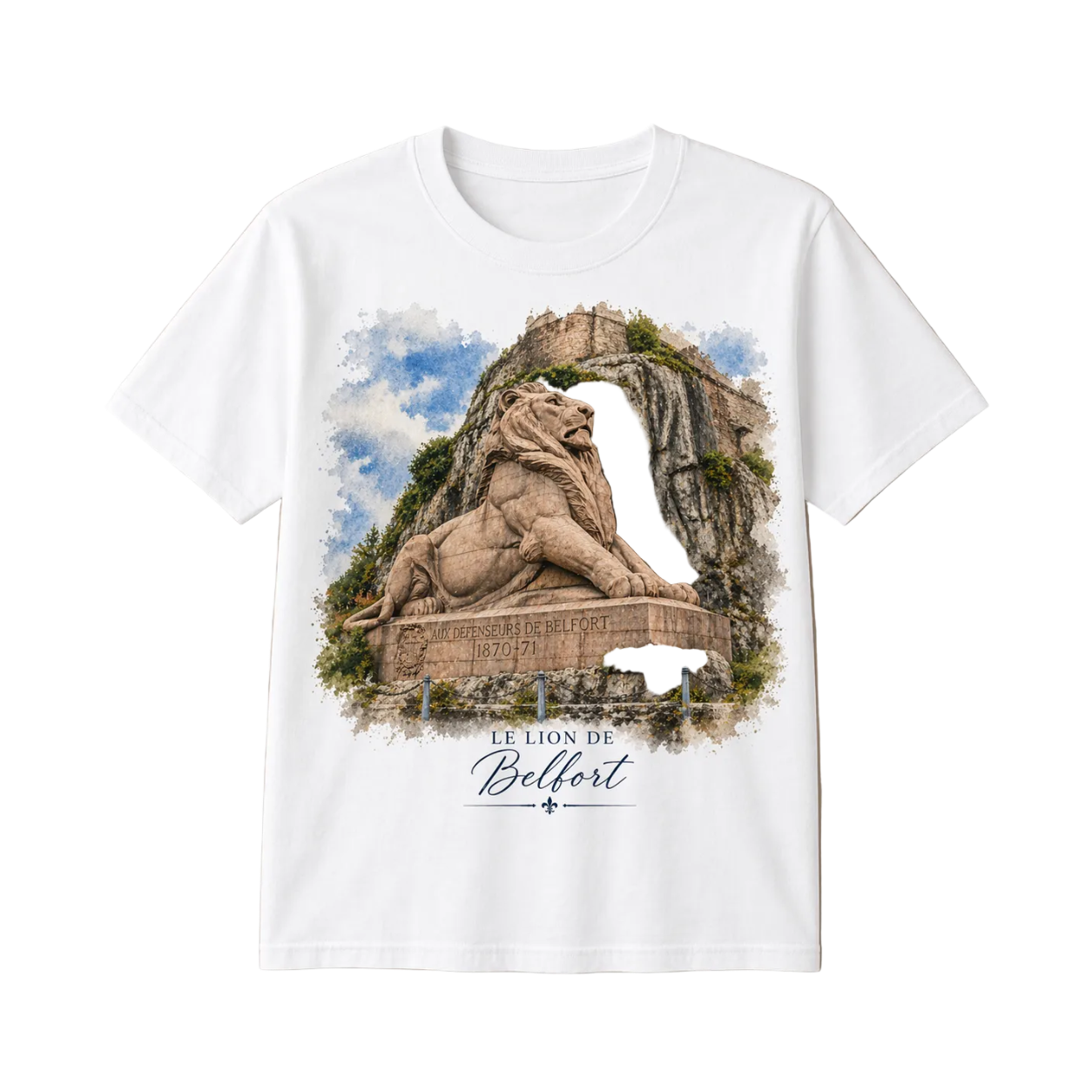 T-shirt lion de Belfort