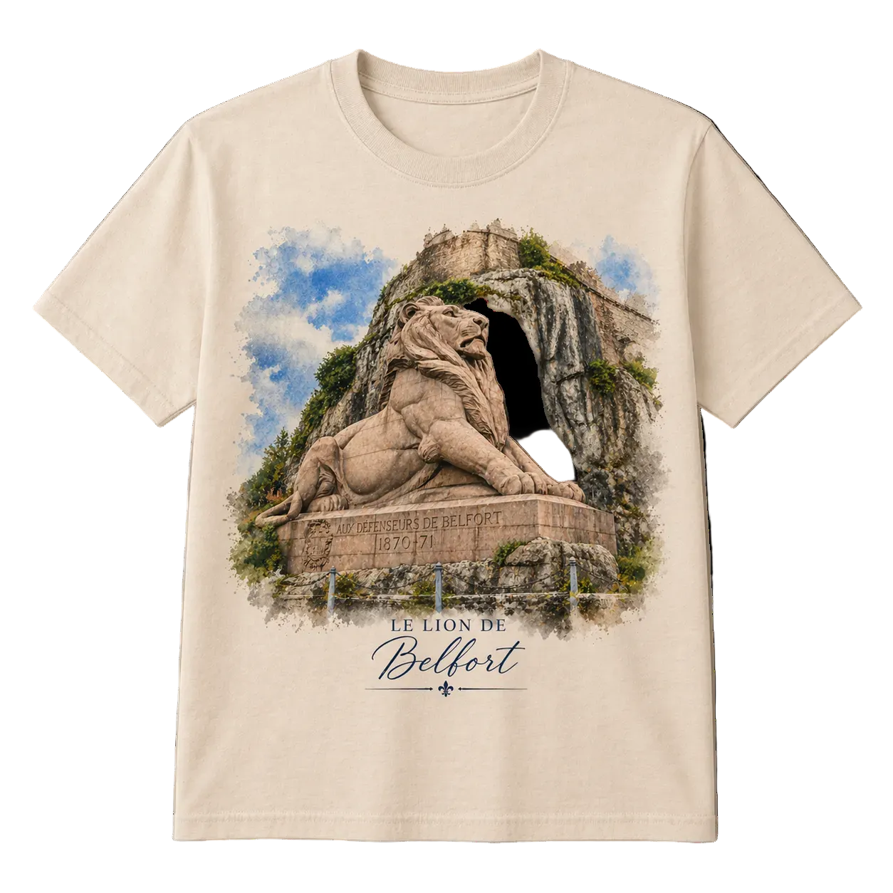 T-shirt lion de Belfort
