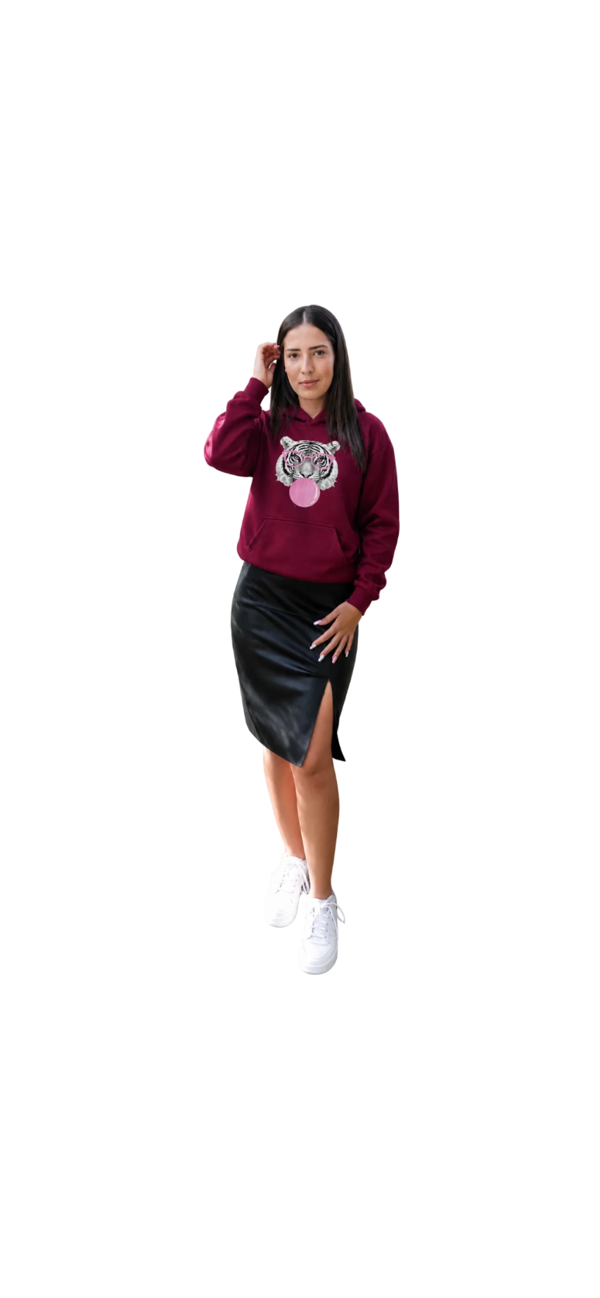 Sweat À Capuche Tigre