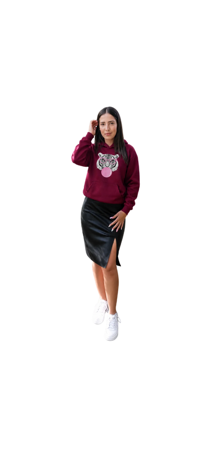 Sweat À Capuche Tigre