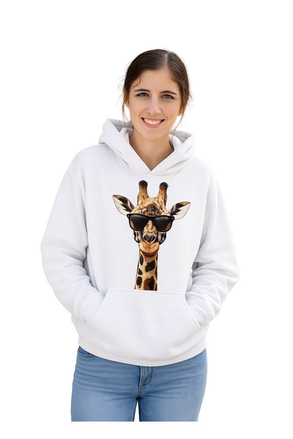 Sweat À Capuche Girafe