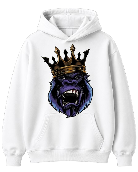 Sweat À Capuche King Gorille