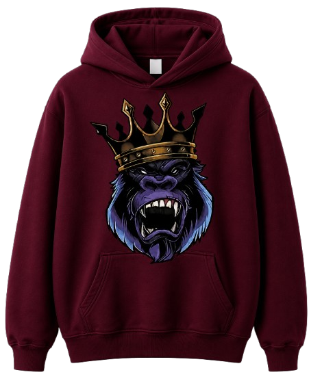 Sweat À Capuche King Gorille
