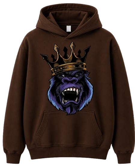 Sweat À Capuche King Gorille