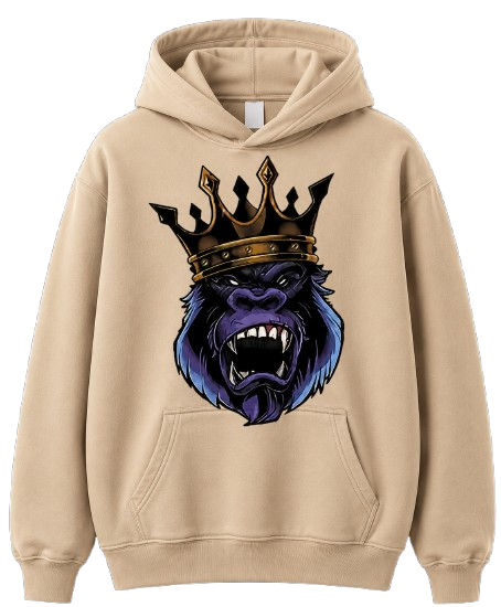 Sweat À Capuche King Gorille