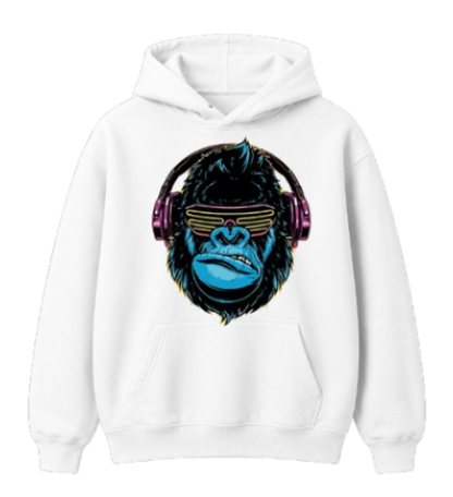 Sweat À Capuche Royal Gorilla