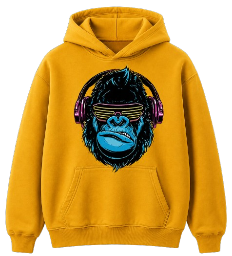 Sweat À Capuche Royal Gorilla