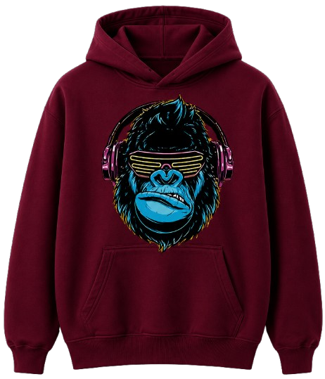 Sweat À Capuche Royal Gorilla