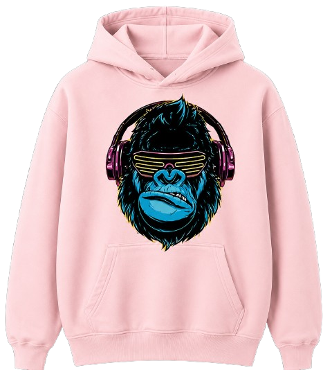 Sweat À Capuche Royal Gorilla