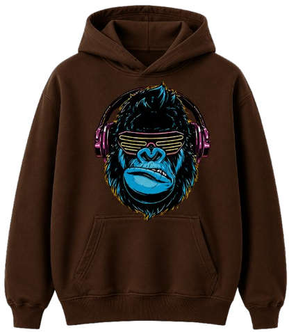 Sweat À Capuche Royal Gorilla
