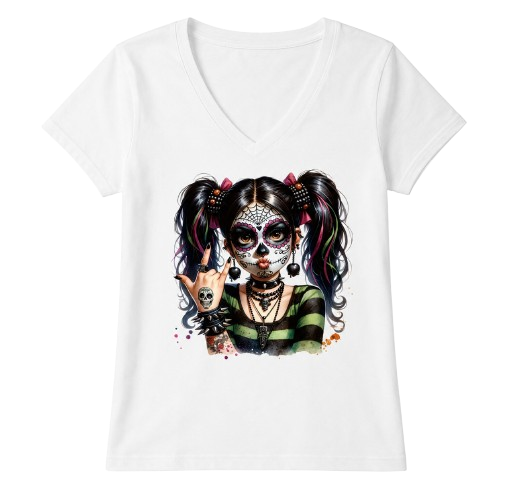 T-shirt tête de mort