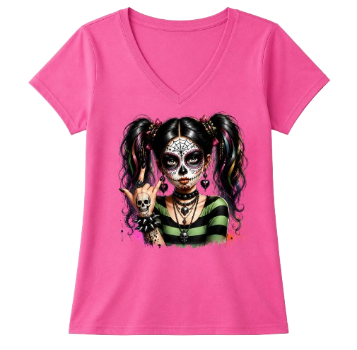 T-shirt tête de mort