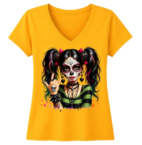 T-shirt tête de mort