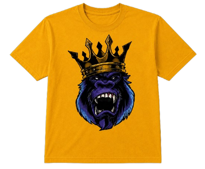 T-shirt King Gorille