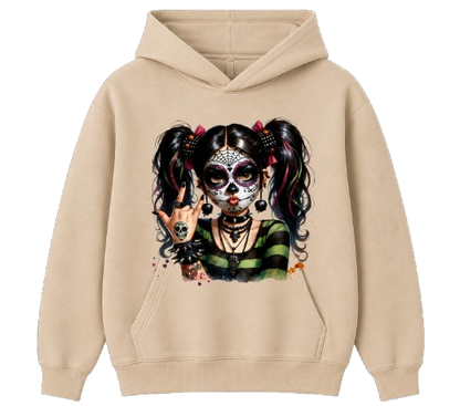 Sweat À Capuche tête de mort