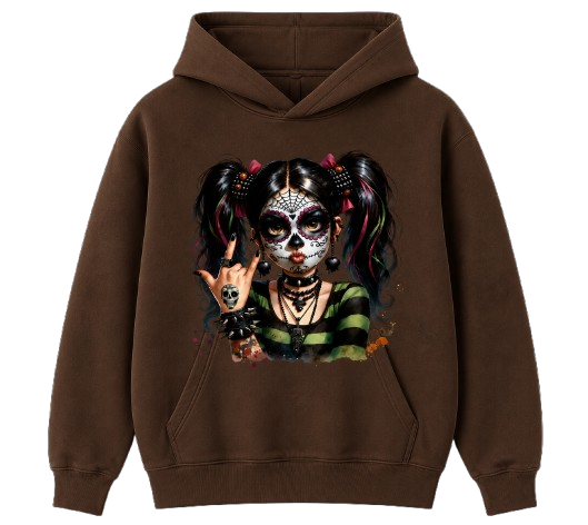 Sweat À Capuche tête de mort