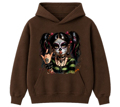 Sweat À Capuche tête de mort