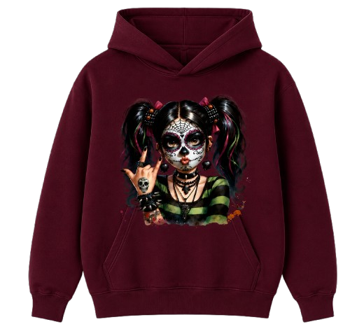 Sweat À Capuche tête de mort