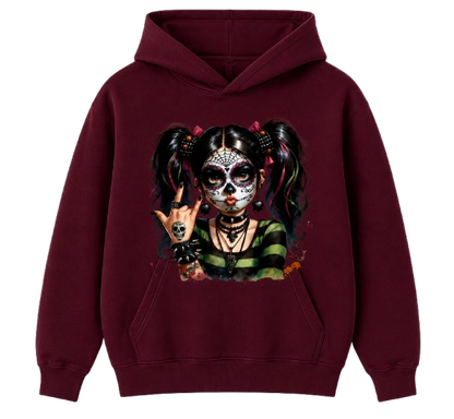 Sweat À Capuche tête de mort