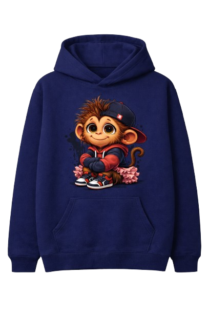 Sweat À Capuche Singe