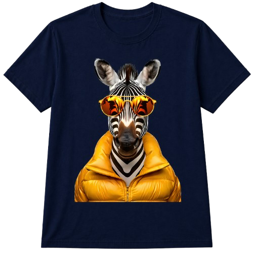T-shirt Zèbre
