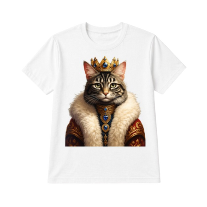 T-shirt Chat Couronne