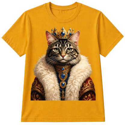 T-shirt Chat Couronne