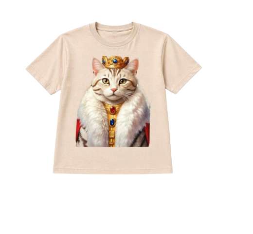 T-shirt Chat Blanc