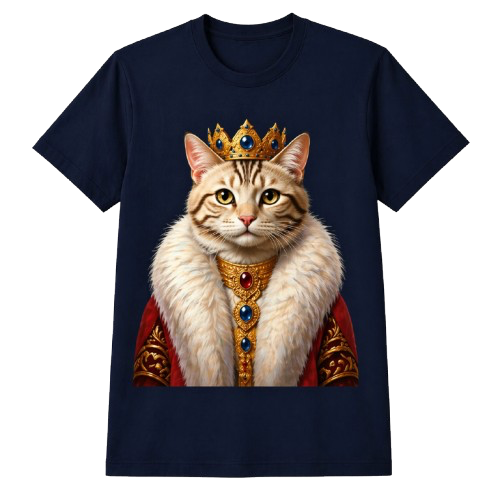 T-shirt Chat Blanc