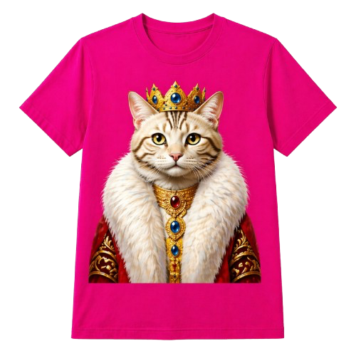 T-shirt Chat Blanc