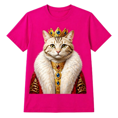 T-shirt Chat Blanc