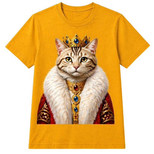 T-shirt Chat Blanc