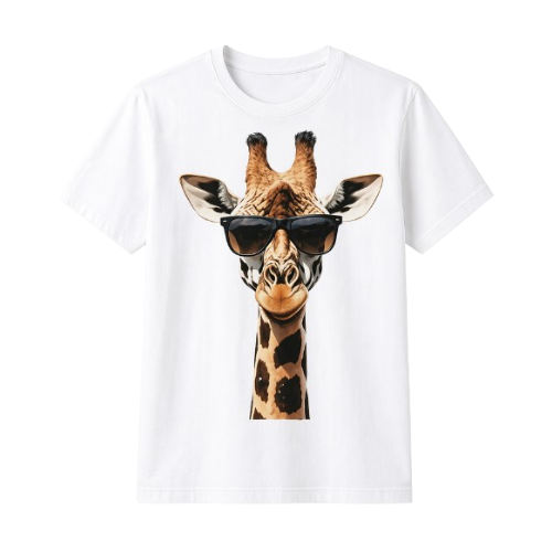 T-shirt Girafe Stylé