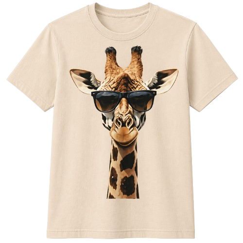 T-shirt Girafe Stylé