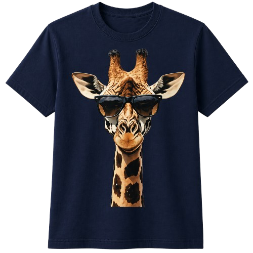 T-shirt Girafe Stylé