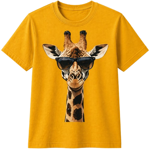 T-shirt Girafe Stylé