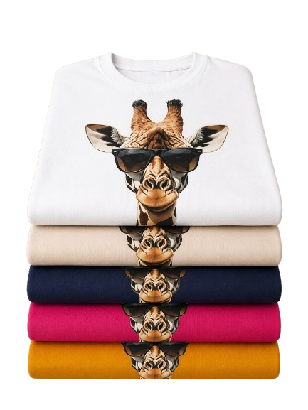 T-shirt Girafe Stylé