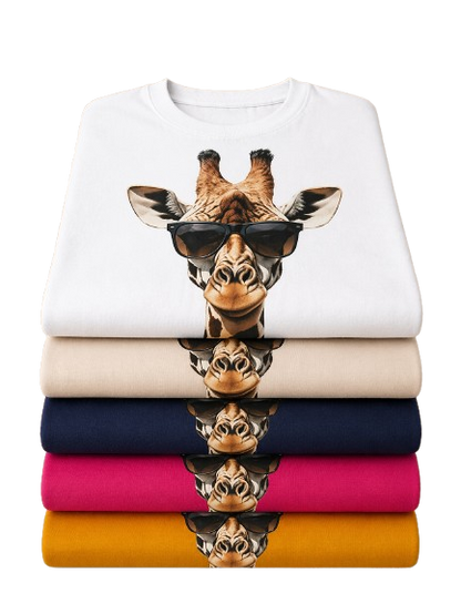 T-shirt Girafe Stylé