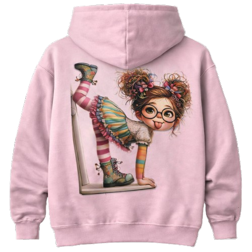 Sweat À Capuche Lulu Crazy Girl