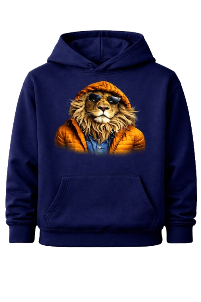 Sweat À Capuche Lion