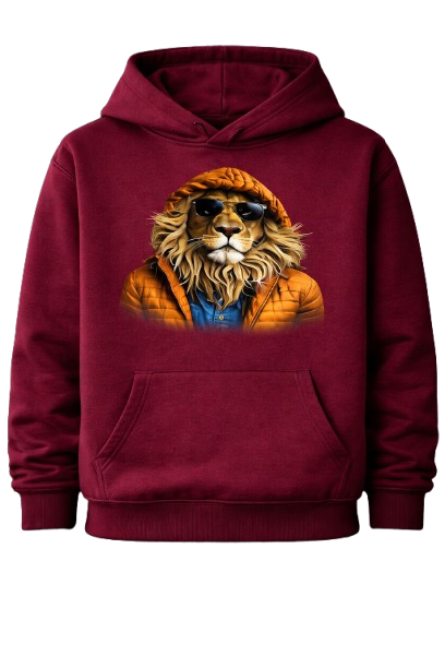 Sweat À Capuche Lion